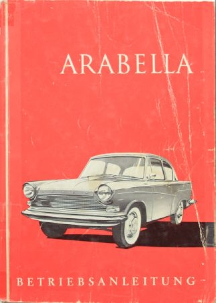 Lloyd Arabella Limousine 1960 Betriebsanleitung (9120)
